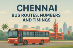 Chennai MTC bus routes, numbers, stops, and timings guide